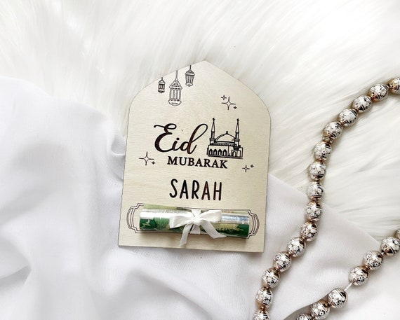 Eid Money Holder, Custom Eid Mubarak Card, Eidi Envelope for Kids, Eid Greeting Card, Eid Cash Holder, Eid Gifts for Kids, Islamic Gifts