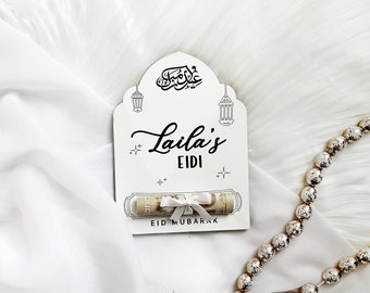 Eid Money Holder, Custom Eid Mubarak Card, Eidi Envelope for Kids, Eid Greeting Card, Eid Cash Holder, Eid Gifts for Kids, Islamic Gifts