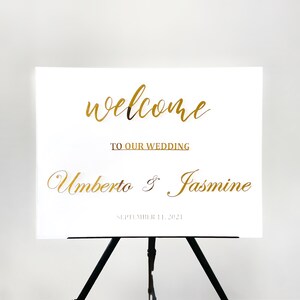 Acrylic Wedding Welcome Sign, 3D Wedding Entrance Sign, Welcome to our Wedding, Clear Wedding Sign, Modern Wedding Sign, Custom Welcome Sign