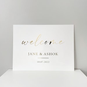 Acrylic Wedding Welcome Sign, 3D Wedding Entrance Sign, Welcome to our Wedding, Clear Wedding Sign, Modern Wedding Sign, Custom Welcome Sign