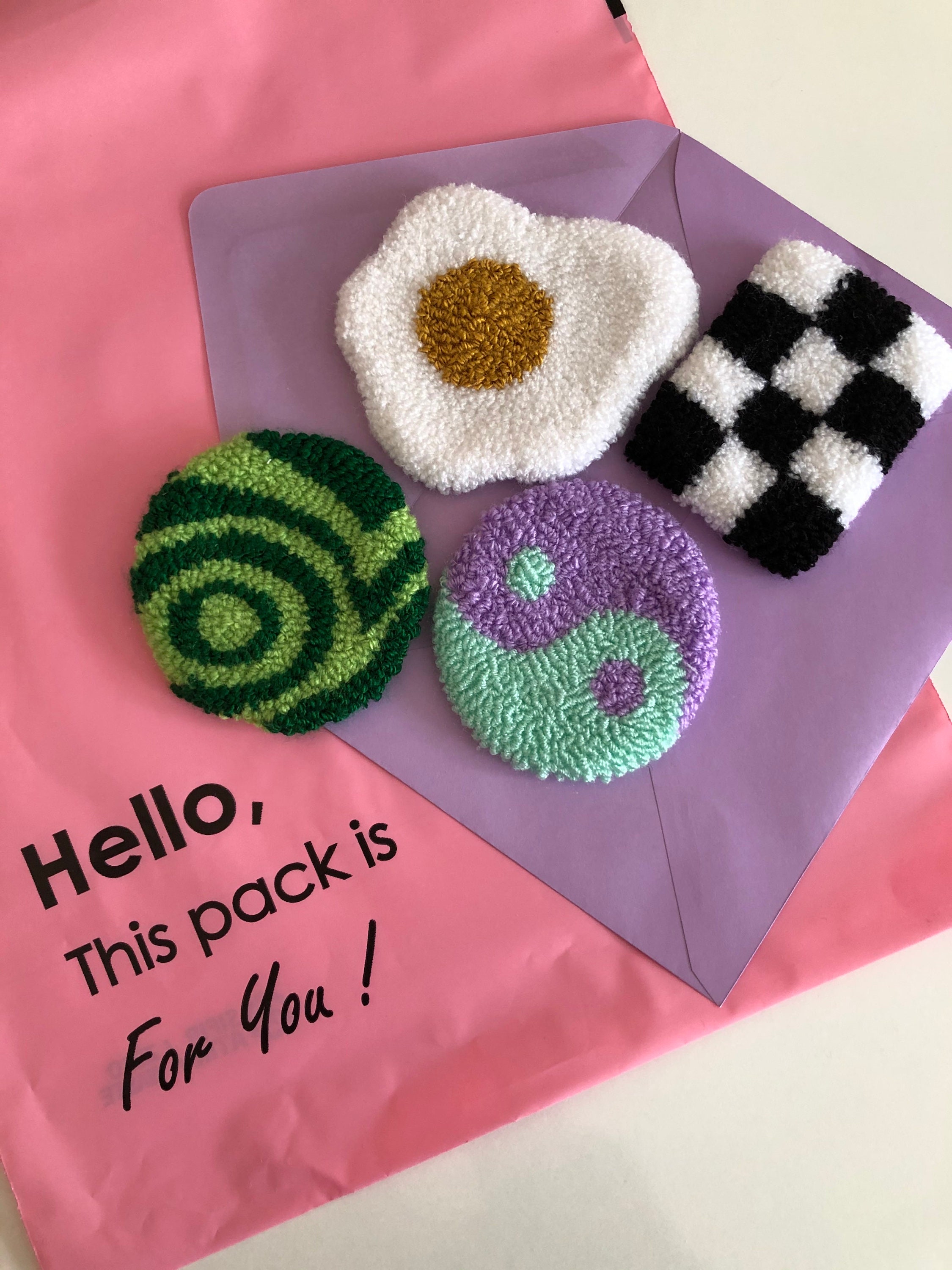 Punch Needle Bag Pins Punch Needle Punch Needle Etsy UK