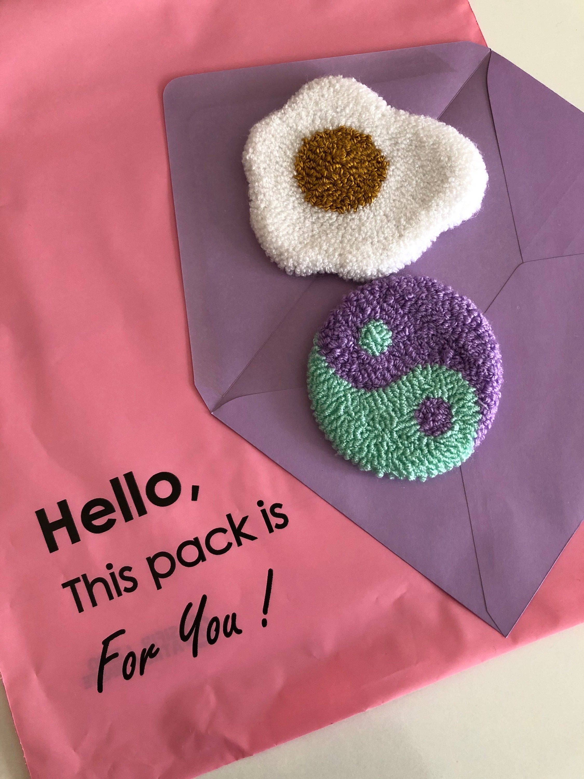 Punch Needle Bag Pins Punch Needle Punch Needle Etsy UK