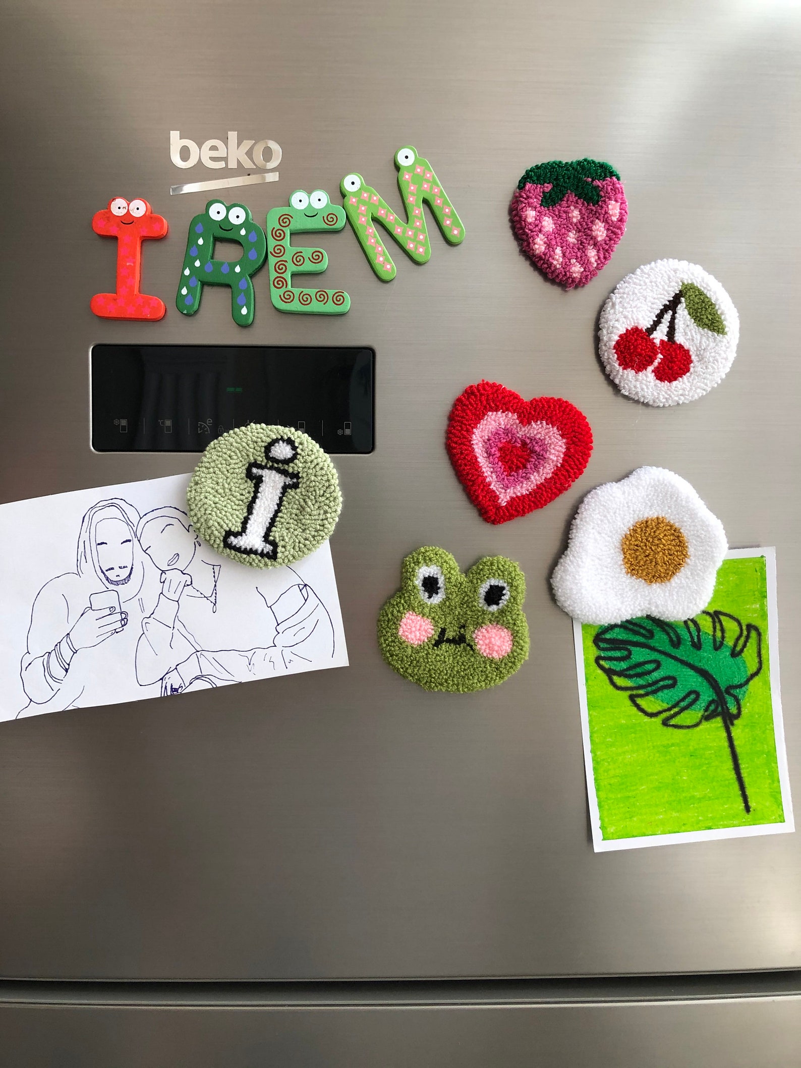 Punch Needle Bag Pins Punch Needle Punch Needle Etsy