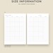 A5 Minimal Square Grid Planner Template Printable | Month on 2 Pages| Mon &amp; Sun Start ...