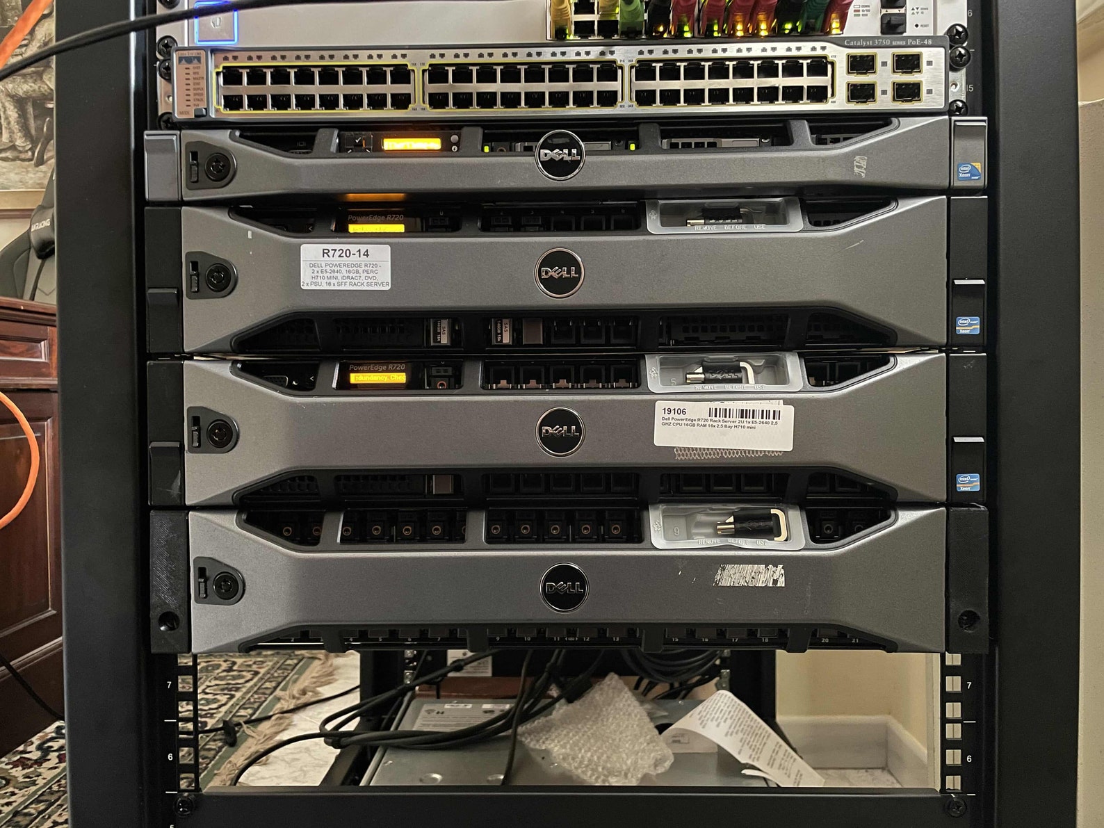 Adaptadores Dell PowerVault Rack Ears para bisel delantero Etsy