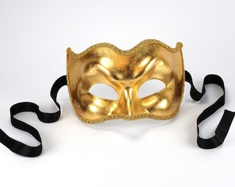 The GROTESQUE - the manly mask or fortune teller with GOLD LEAF