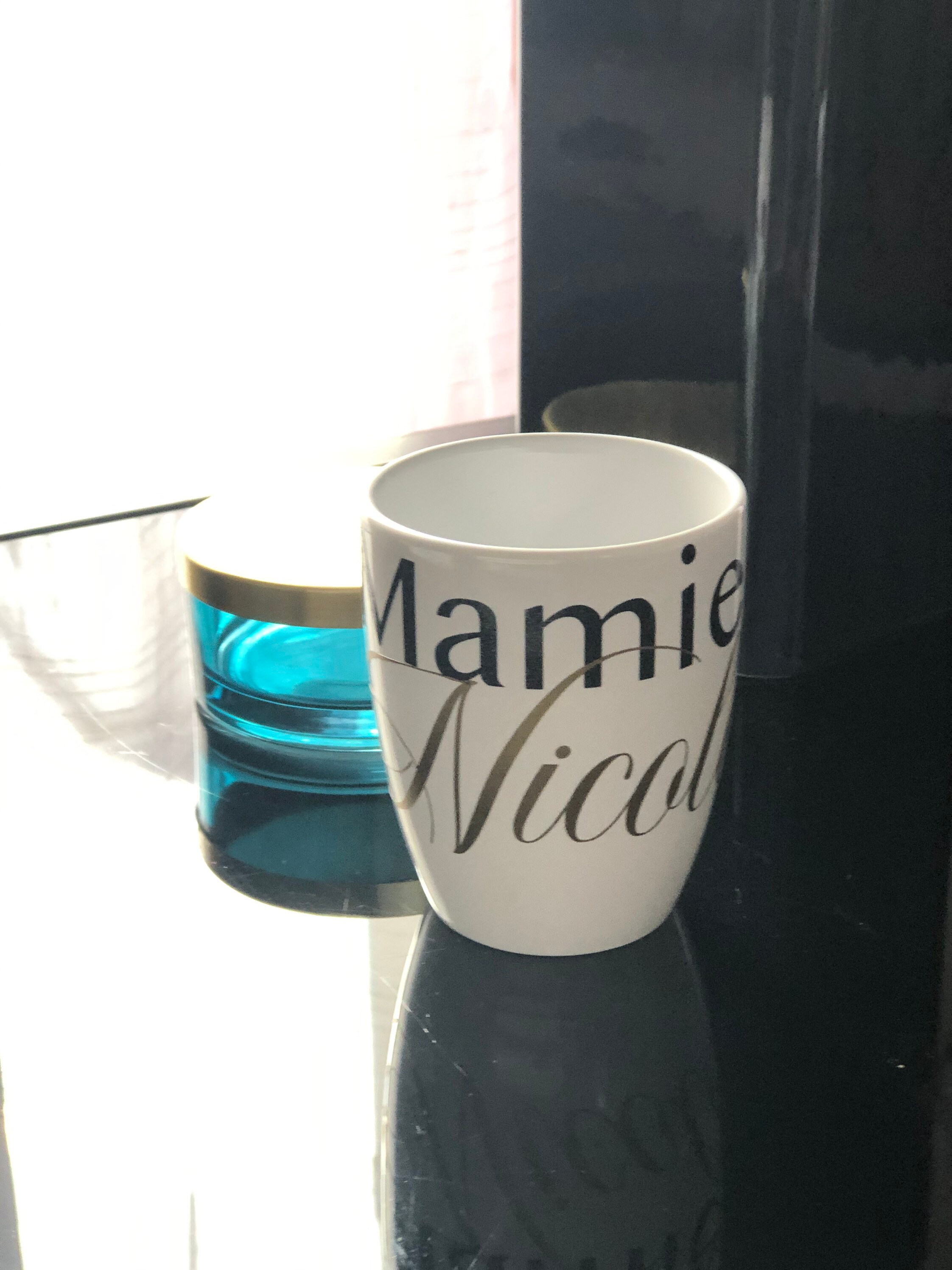 Tasse en verre double paroi - Mamie – Maison Lavande