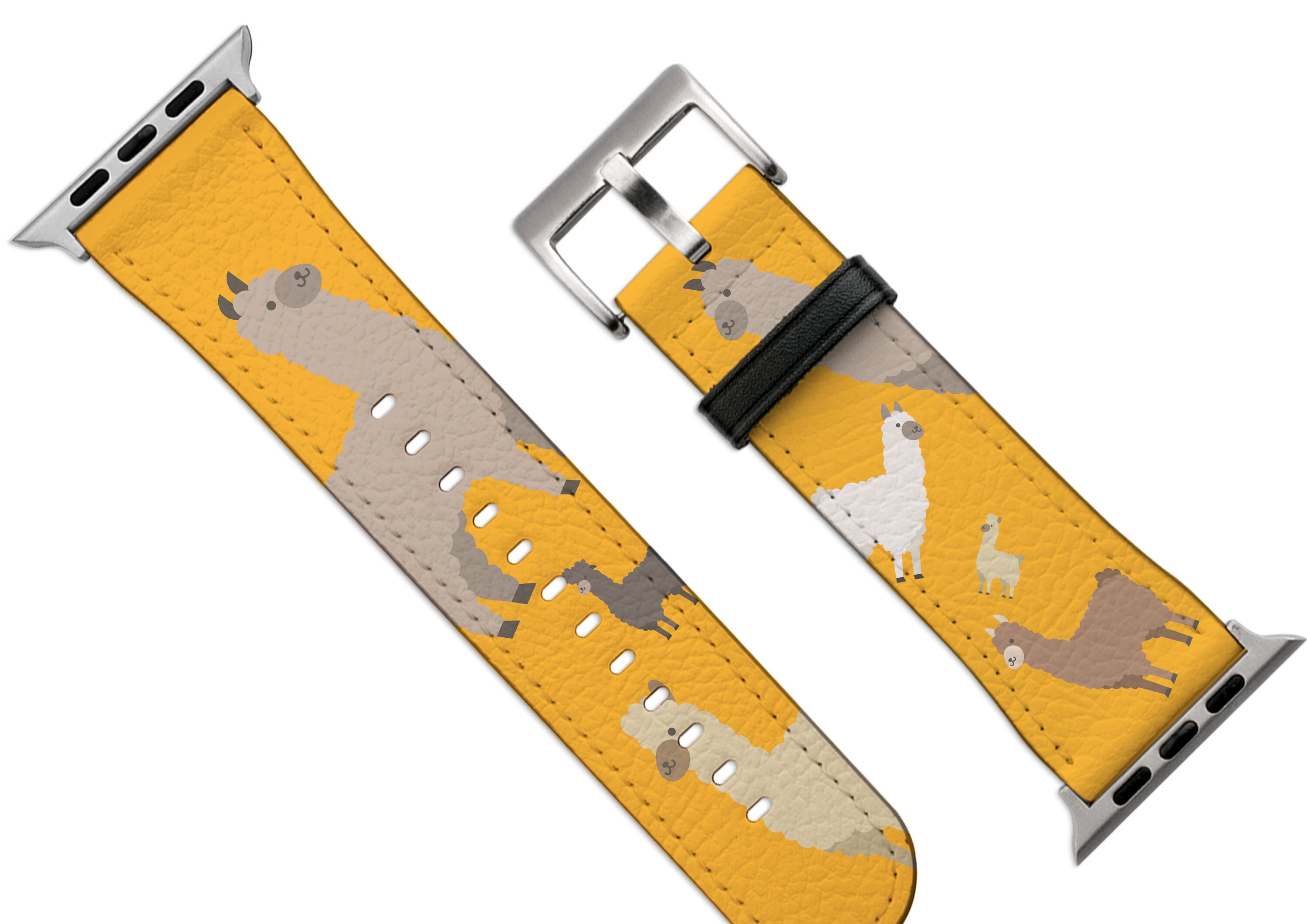 Funny Alpaca Llama Apple Watch Band for Series 7 6 SE 5 4 3