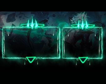 league of legends (VIEGO) - Animated cam overlay for streams