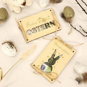 Cadeau de Pâques, cadeau en espèces, cadeaux de Pâques pour enfants, exaucement de vœux, Pâques, cadeau en espèces personnalisé, emballage cadeau avec nom