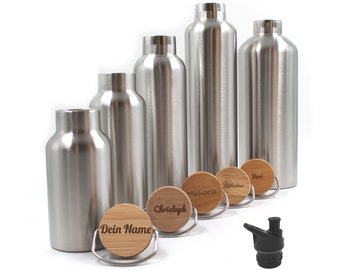 Borraccia Termica Schmalz® RAINBOW Incisa 800ml - Acciaio Inox - Tappo A Vite