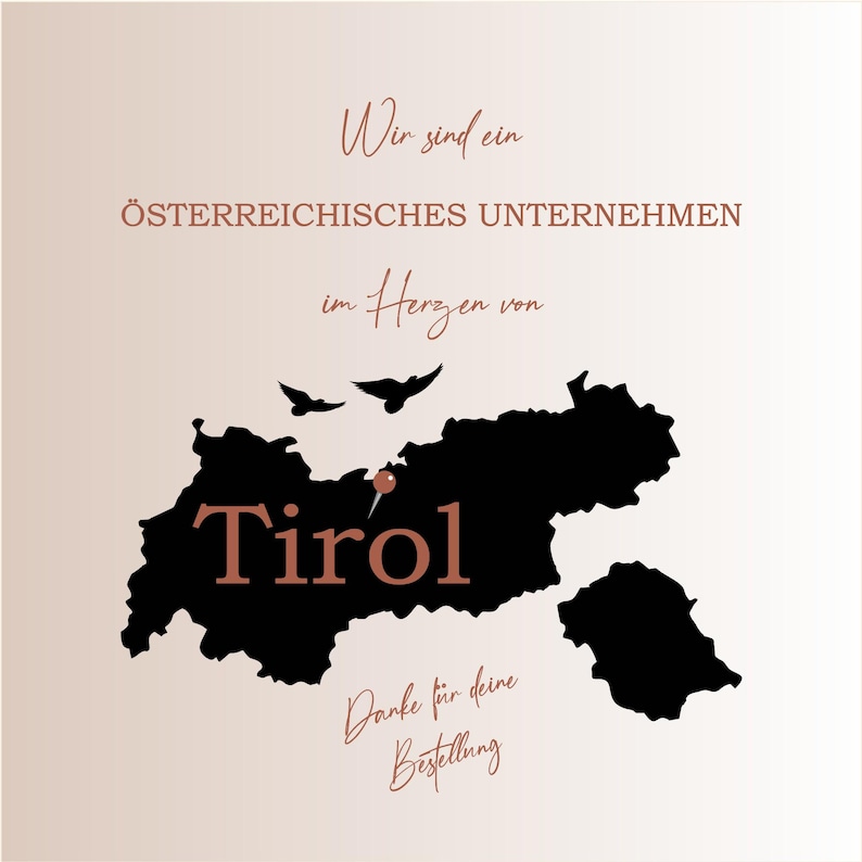 Wir sind ein Österreichisches Unternehmen im Herzen von Tirol.
