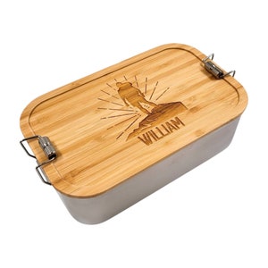 Randonnée, Boîte à lunch personnalisée, Boîte à lunch de randonnée, Cadeaux pour hommes, Montagnes, Boîte à lunch de randonnée, Cadeaux pour hommes, Randonneur, Mari boîte à lunch