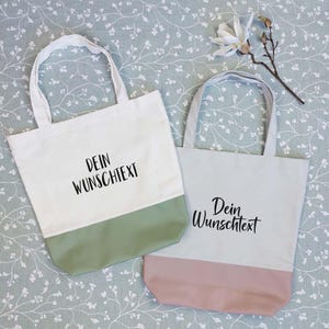Shopper bedrucken lassen - personalisierte Einkaufstasche