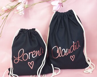 FC Bayern München Turnbeutel Personalisiert - Sportbeutel Für Kinder Mit Namen