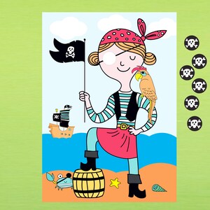 Piratenparty Spiele-Set für den Kindergeburtstag Bild 4