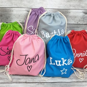 Sacs pour enfants personnalisé avec des noms - cadeau pour les filles