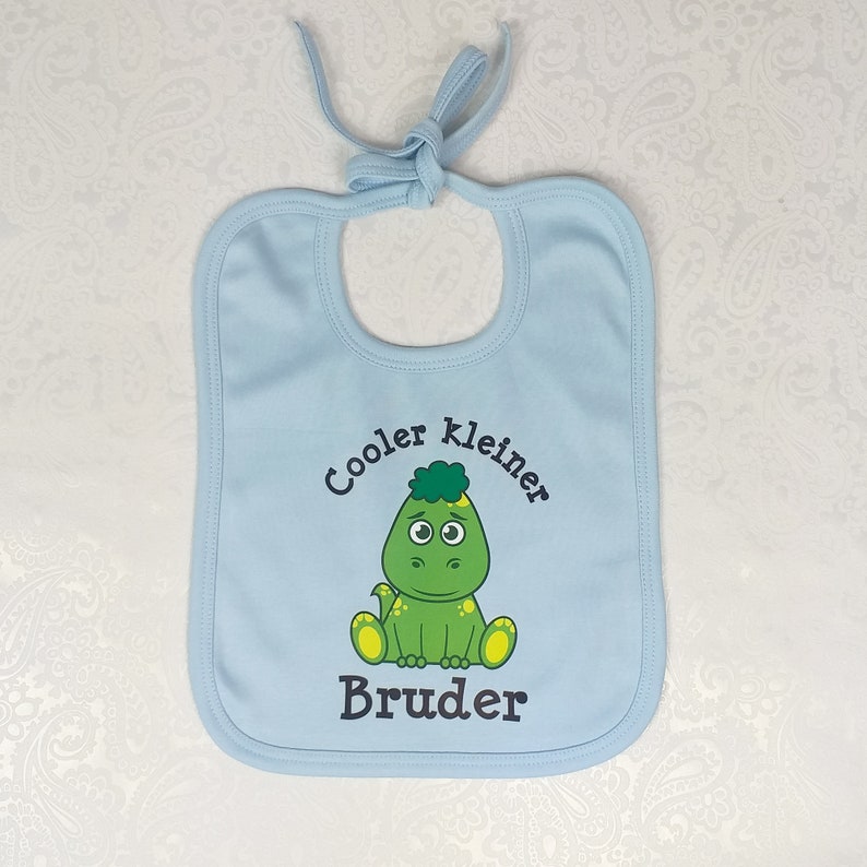 Baby Geschenk-Set Großer Bruder & Kleiner Bruder Lätzchen Beutel Bild 5