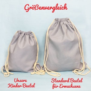 Kinder-Beutel mit Namen personalisiert Geschenk für Mädchen image 6