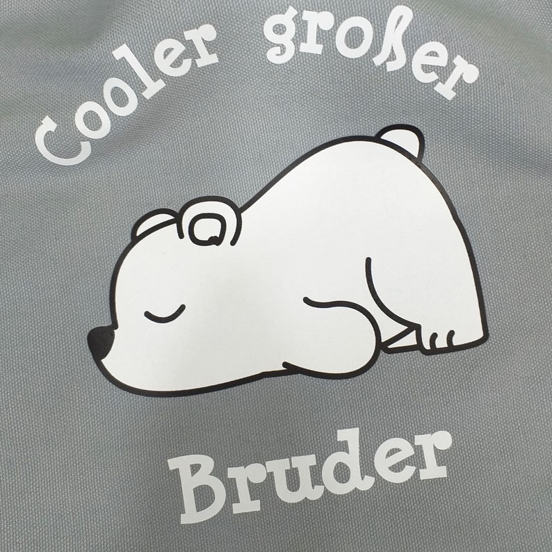 Cooler großer Bruder Kinder-Geschenk-Beutel Eisbär image 8