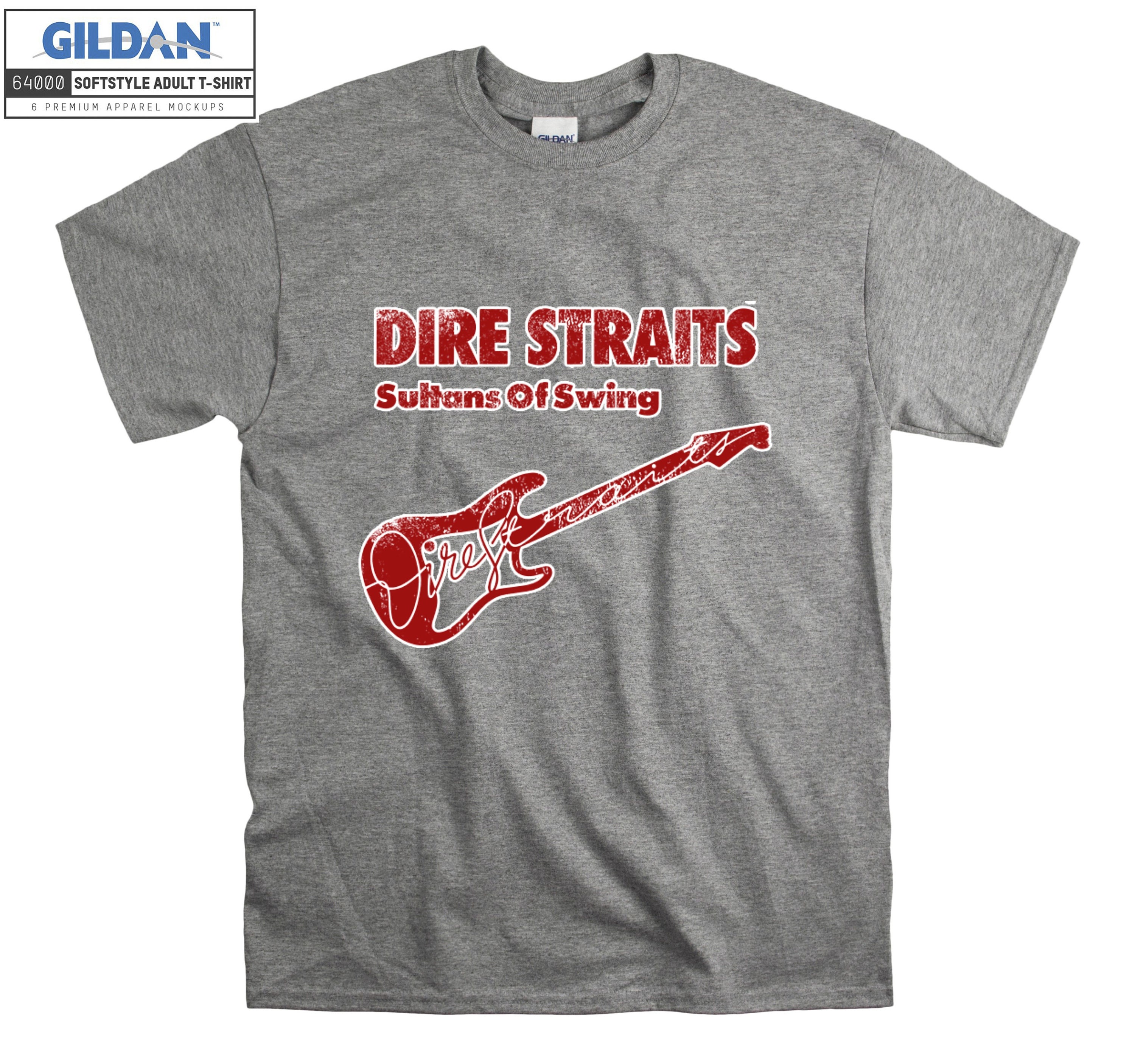 Dire Straits Music Guitar Rock T shirt Tshirt Tshirt Etsy