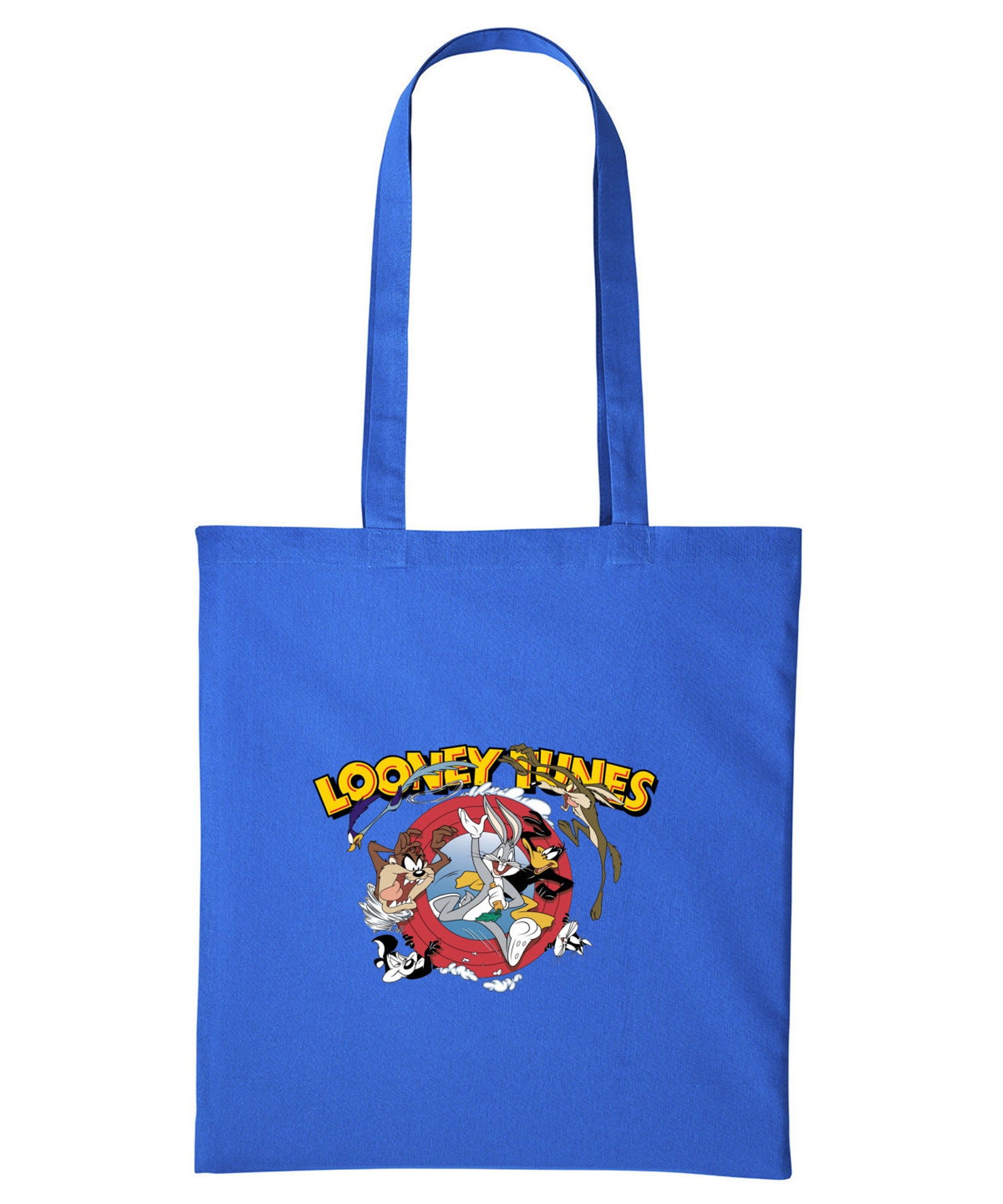 Looney Tunes Cartoon Characters Funny Tote Shopper Bags | Etsy