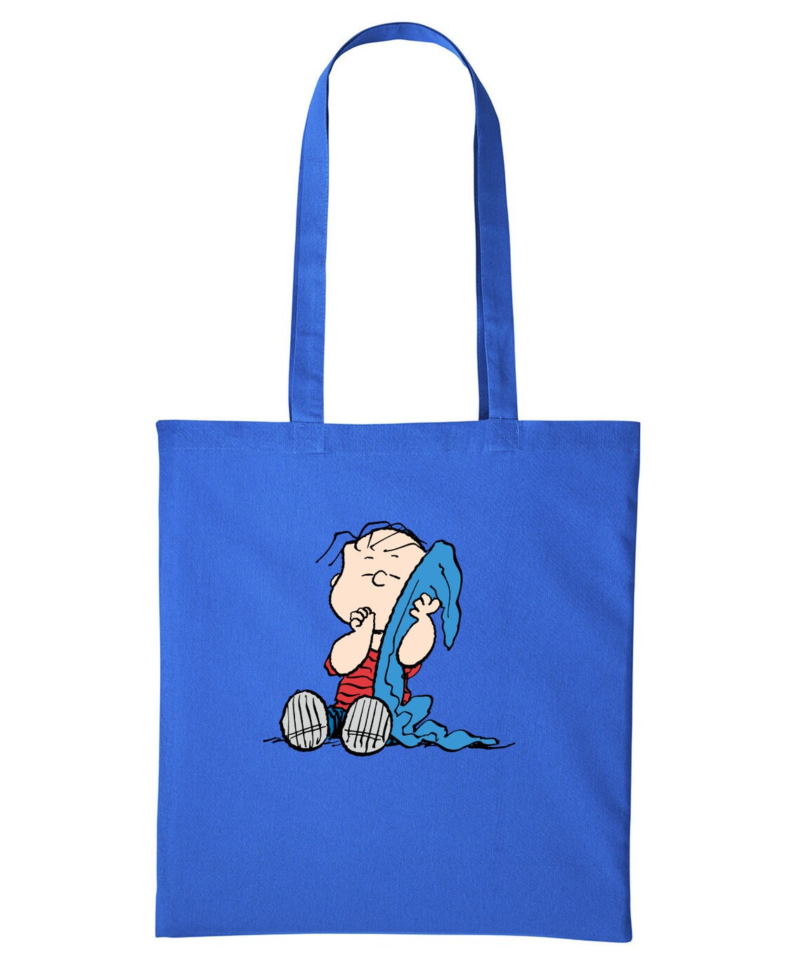 Happy Linus & His Blanket Funny Tote Shopper Bags Shopping Etsy