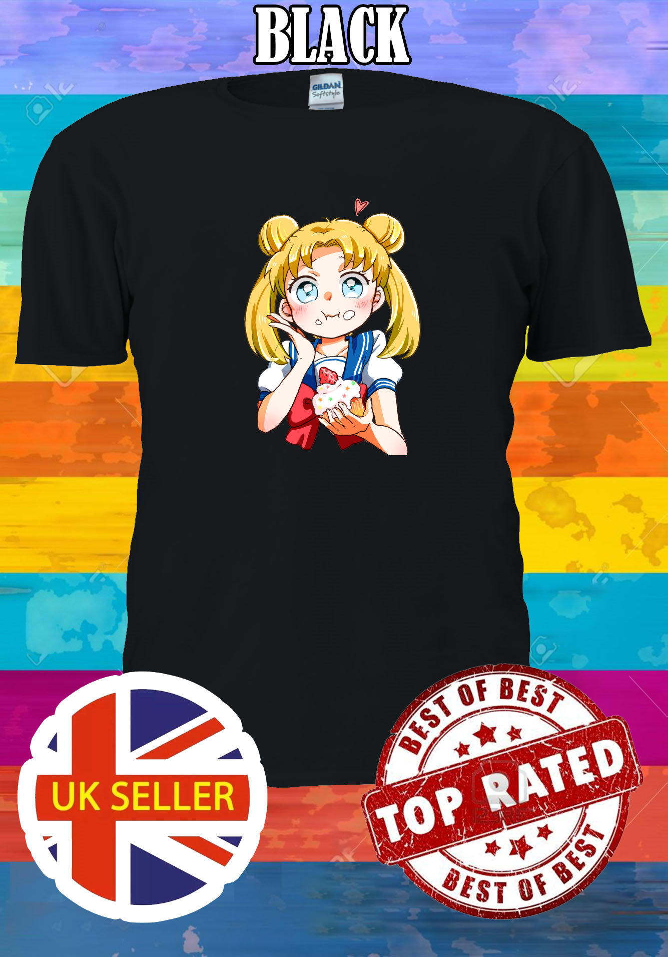 sailor moon oversized t shirt
