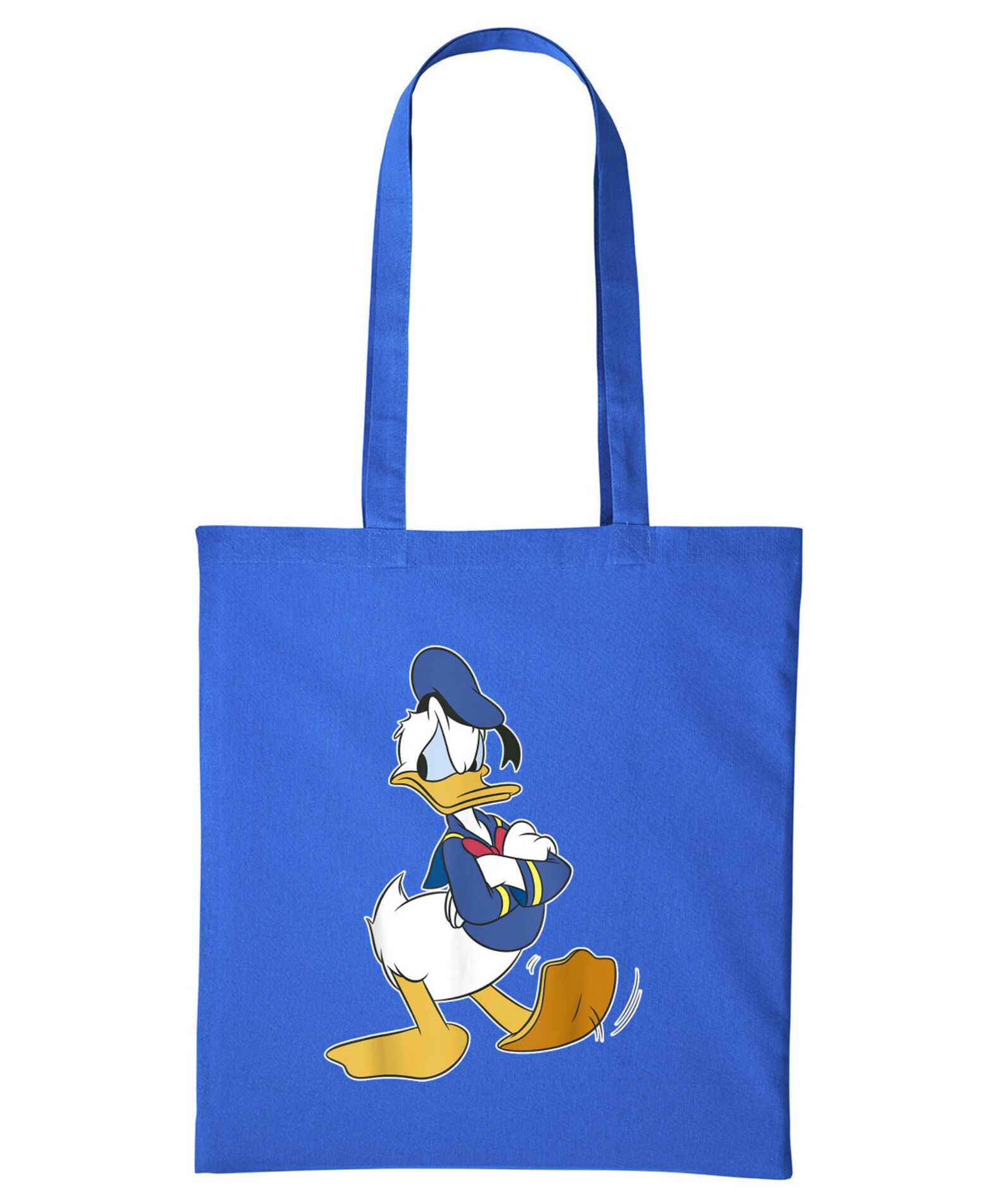 Disney Donald Duck Cartoon Character Funny Tote Shopper Bags Etsy