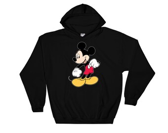 mickey mouse black sweatshirt
