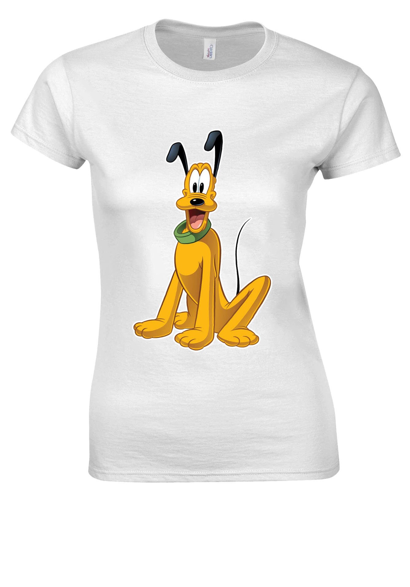 Disney Pluto The Pup Dog Cartoon T shirt Tshirt Tshirt Etsy