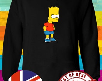 bart simpson with hoodie