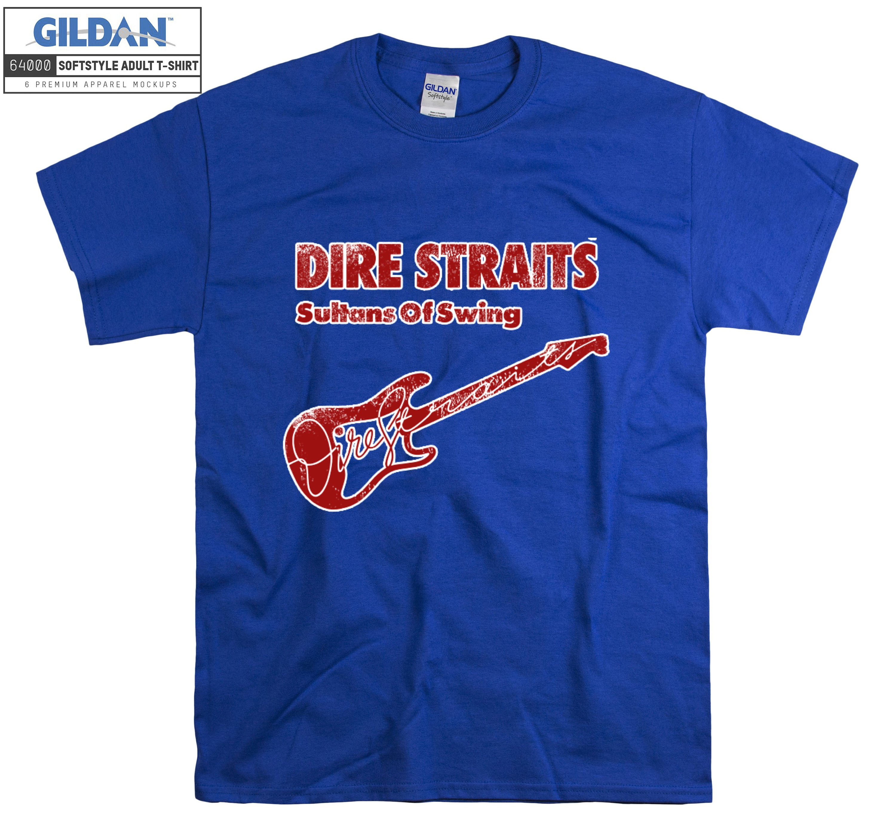 Dire Straits Music Guitar Rock T Shirt Tshirt Tshirt Etsy UK