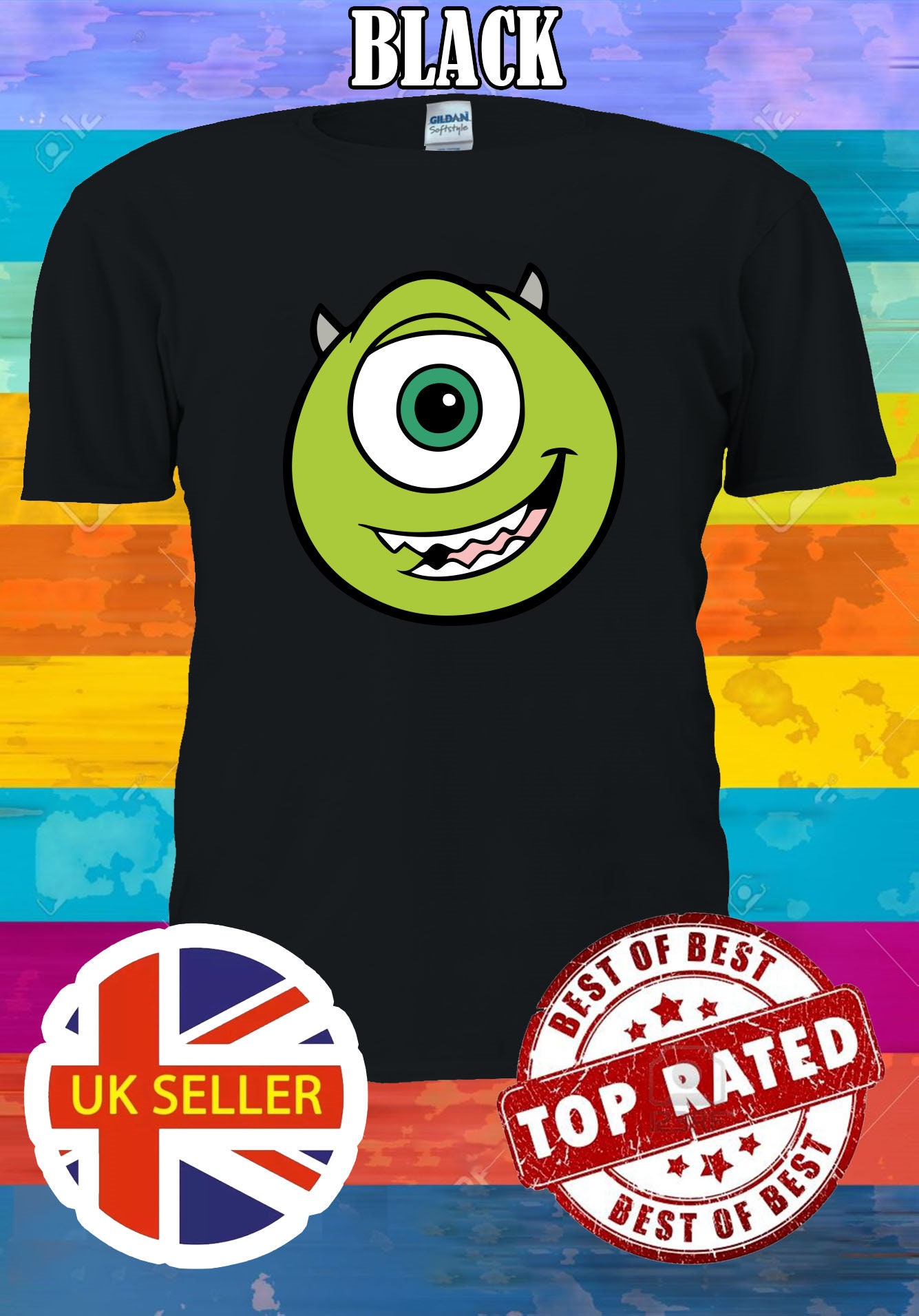 Monster Unv Mike Wazowski T-shirt Face 