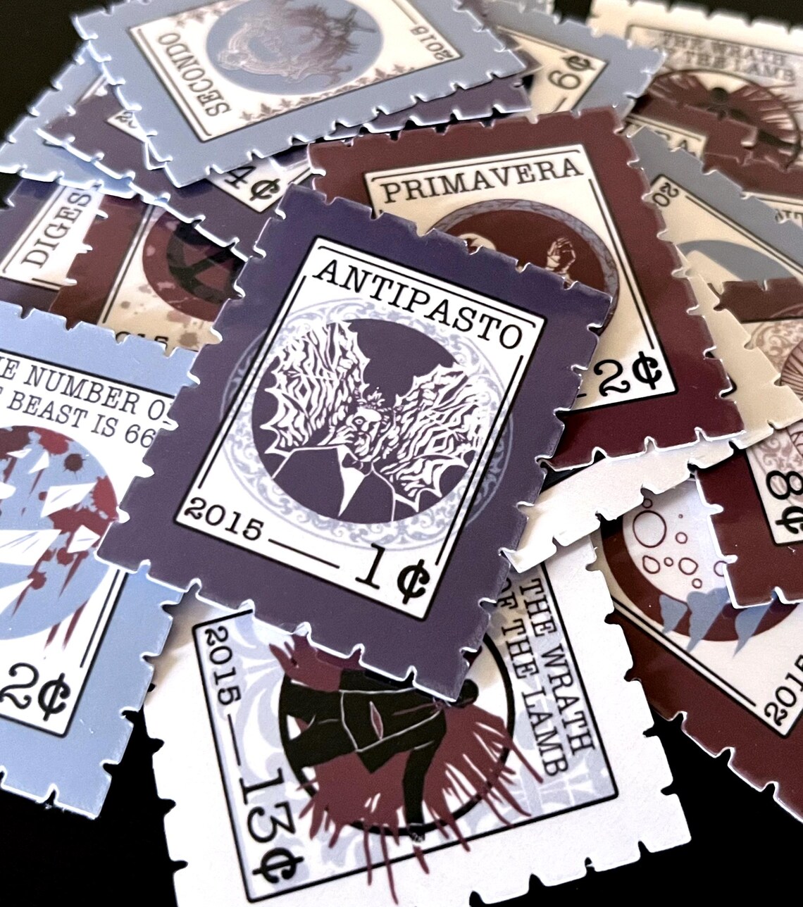 Hannibal S3 Sticker Stamps - Etsy