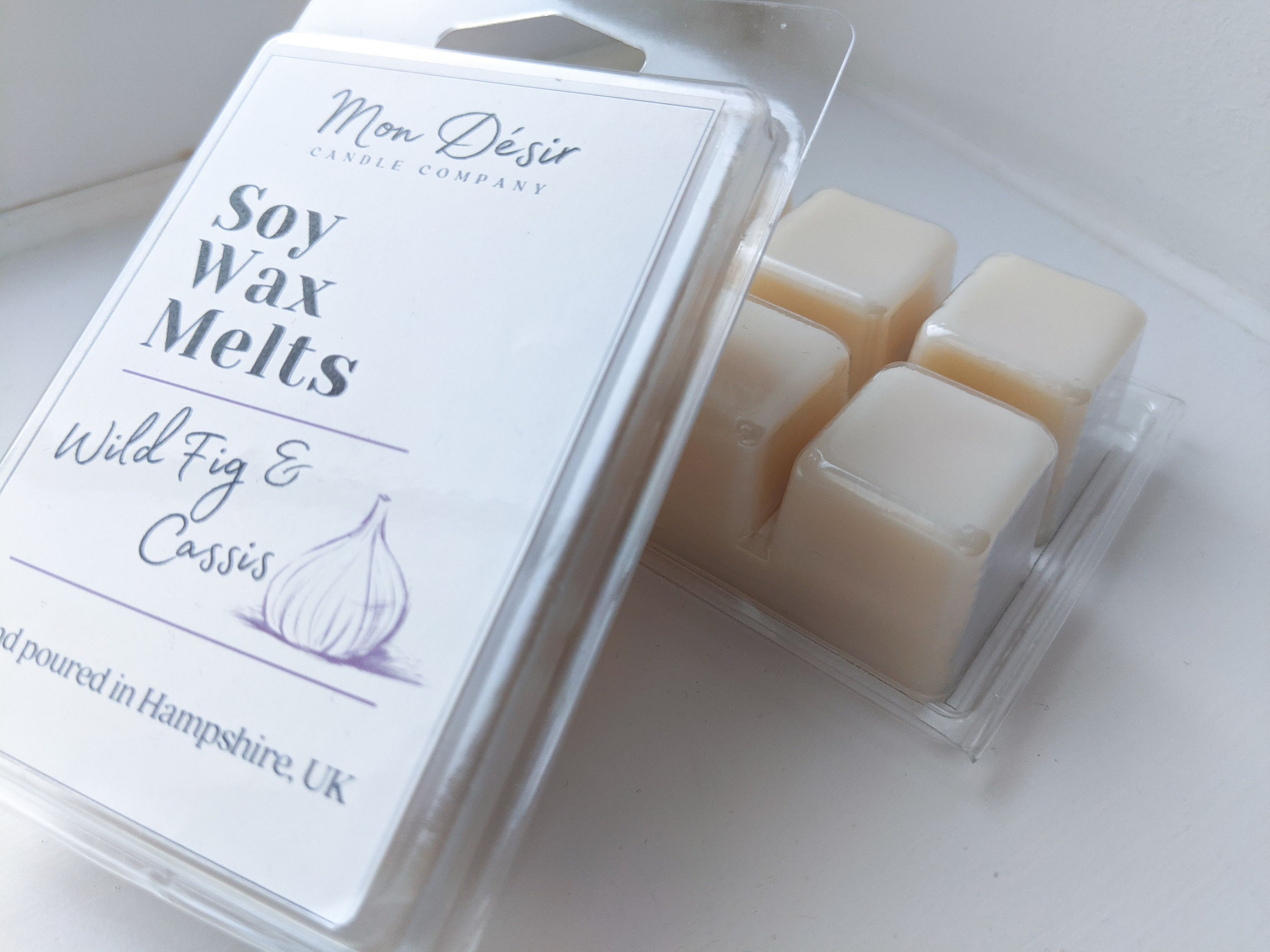 Handmade Soy Wax Melts UK Wild Fig & Cassis Vegan and Etsy