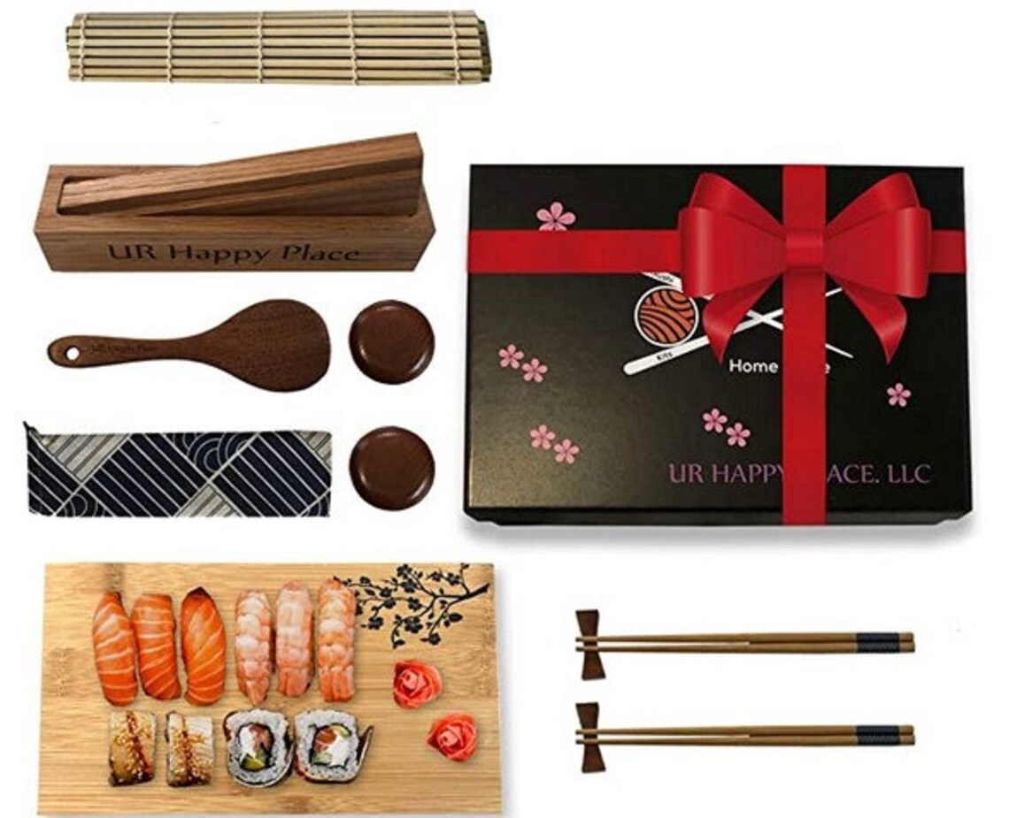 SUSHI MAKING KIT Japanese Sushi Set Cooking Lover Gifts Etsy
