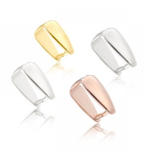 Hänge i massivt 925 sterlingsilver, nyplås, lås, halsband, krokar, klämmor, koppling, gör-det-själv-smyckestillverkning, tillbehör, material