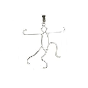 925 Sterling Silver 5 Claws Pendant Blank Claw Mounting Settings for Irregular Stones Handmade Necklace Jewelry for Women