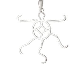 925 Sterling Silver Claw Prong Pendant Setting Connector Base fit Various Shapes Pendant Blank DIY Jewelry Necklace Supplies