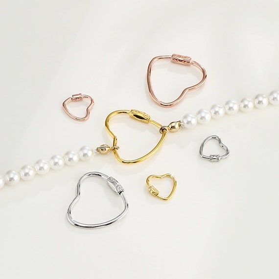 Ciondolo A Forma Di Cuore Infinito In Argento Sterling 925 Con Zirconi – Per Bracciale O Collana – Chiusura A Moschettone - 5