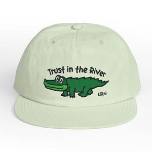 Trust in the River ナイロンサーフキャップ | King Gizzard and the Lizard Wizard Gator Guy