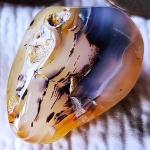 Montana Moss Agate, Yellowstone River Moss Agate, Montana Agate, Yellowstone River Agate, Yellowstone Rock, River Rock, Montana Rockhounding
