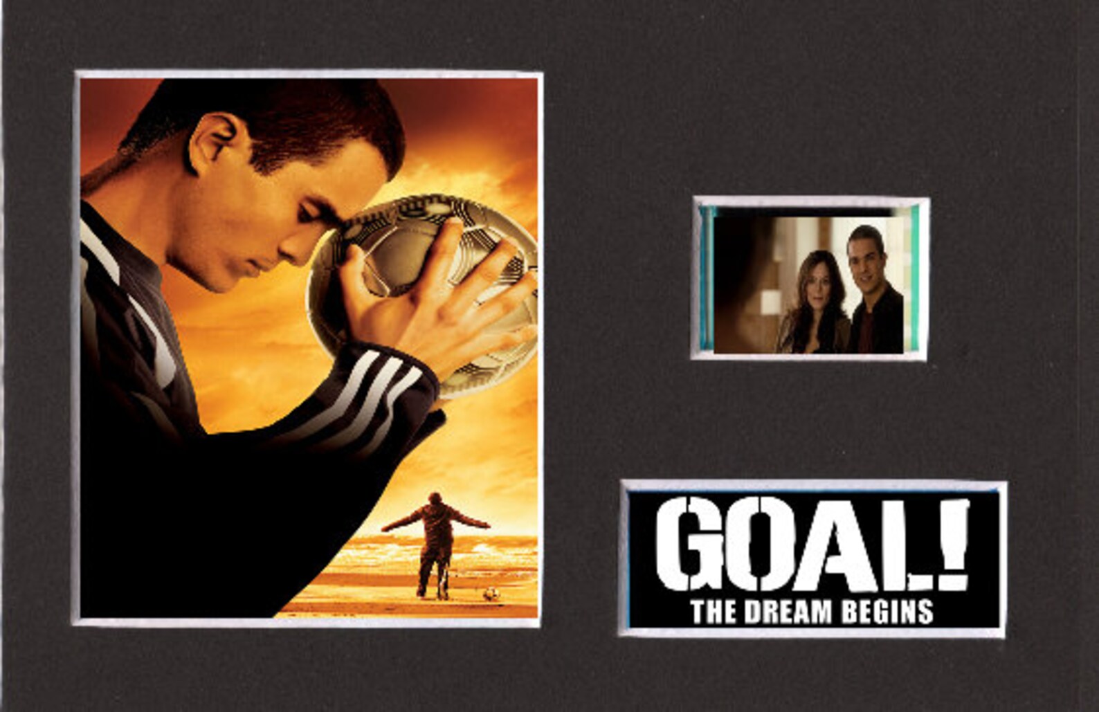 Goal the Dream Begins Genuine Original Film Cell Display Etsy