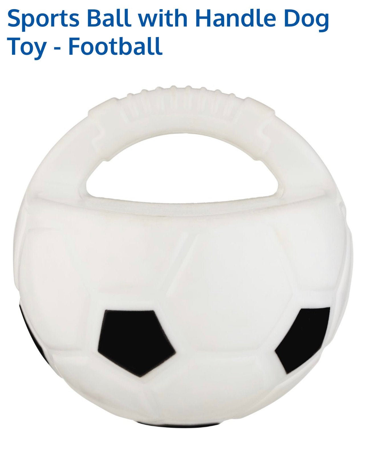 Sports Ball with Handle Dog Toy Basketball