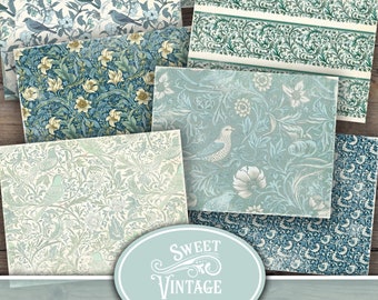 Vintage Bird Printable Papers, Bird Junk Journal, Bird Digital Paper, Bird Junk Journal Paper, Bird digital Junk Journal, Vintage Bird Paper