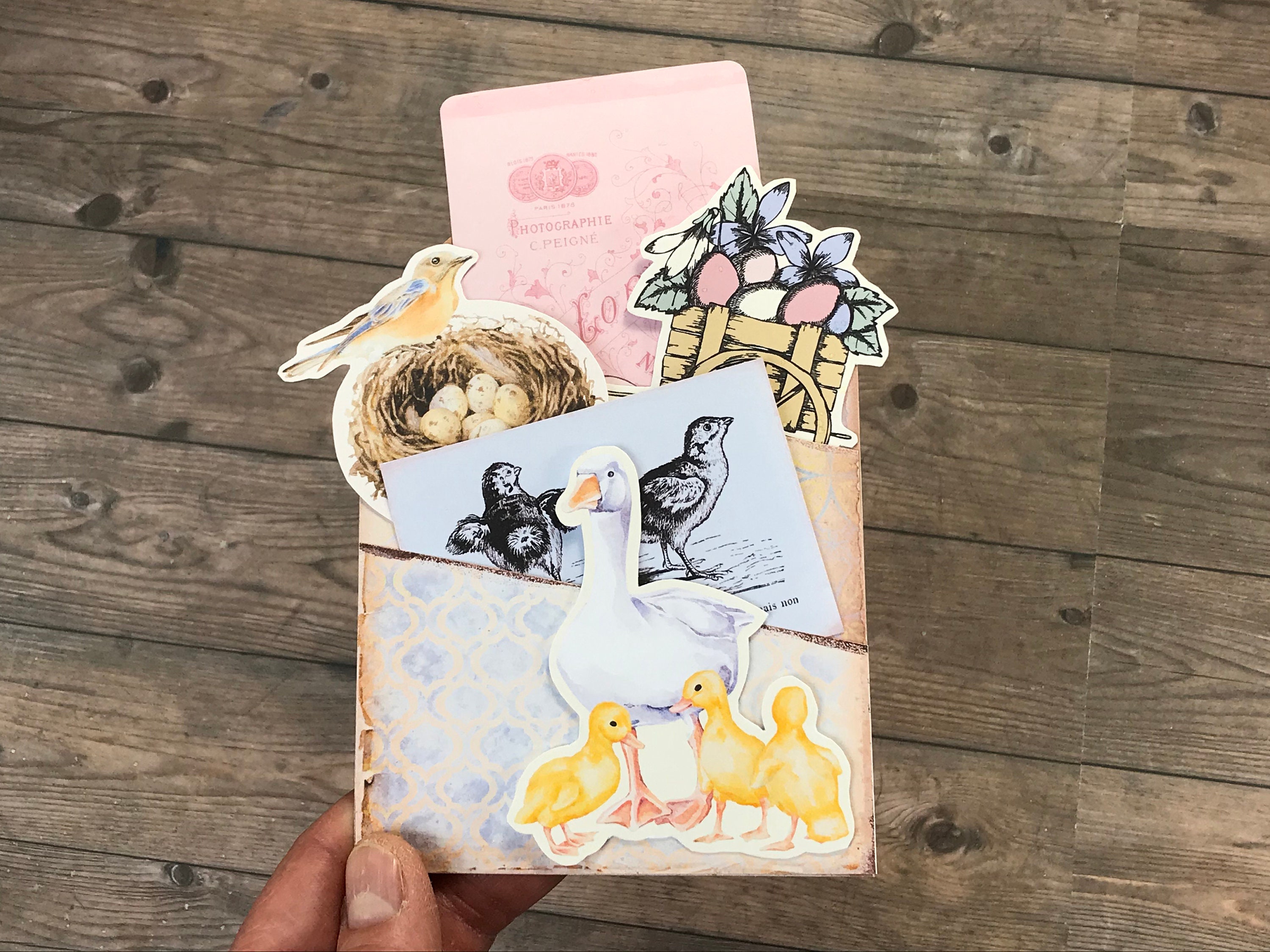 Easter Birds, Loaded Tags, Spring Labels, Easter Tags, Easter Fussy Cut ...