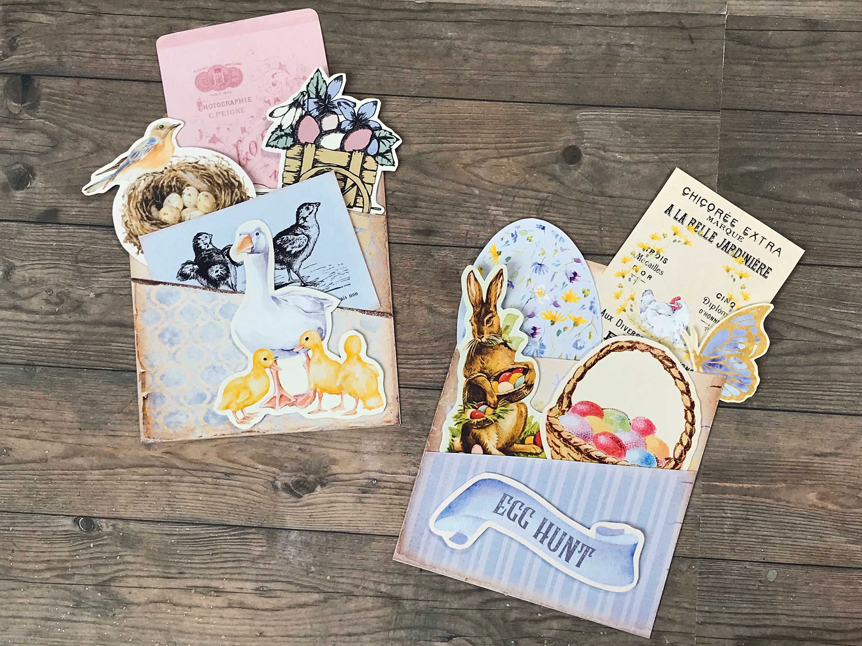 Easter Birds, Loaded Tags, Spring Labels, Easter Tags, Easter Fussy Cut ...