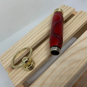 Acrylic Secret hidden key ring compartment holder, Toothpick holder, Money holder,
