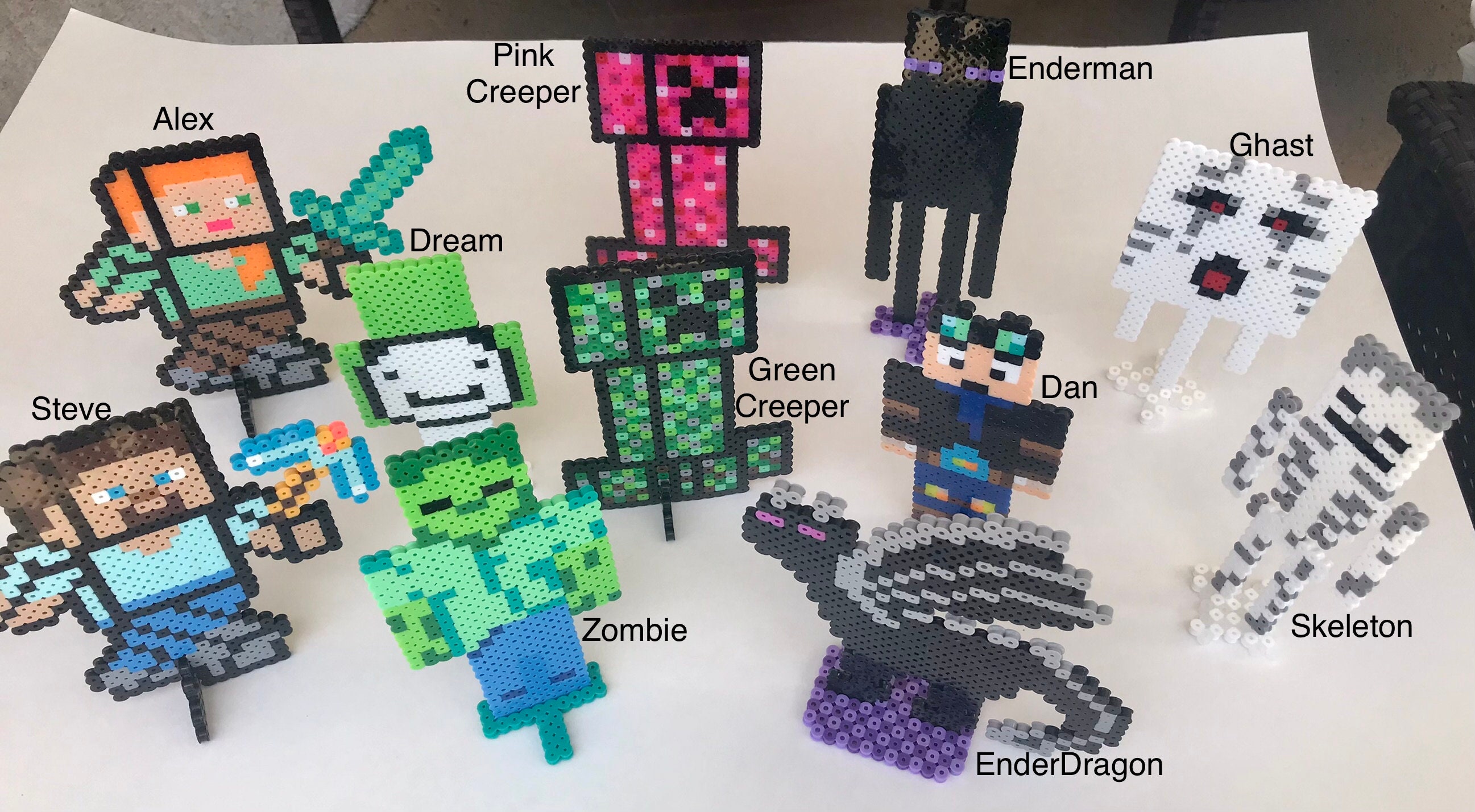 MINECRAFT Enderman - Edible Birthday Cake OR Cupcake Topper – Edible Prints  On Cake (EPoC)